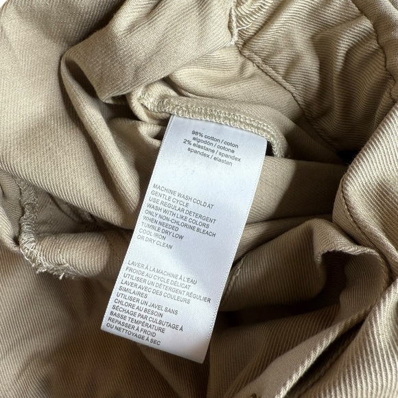 Halston Belted Button Front Khaki Jumpsuit XXL NWT - Picture 6 of 10